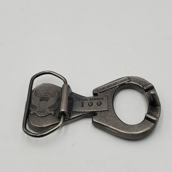 Pop Tab Beer Tab Bottle Opener Belt Buckle - Picture 2 of 5